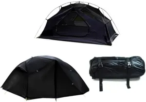 1-Person Tent Ultralight Nylon Tent Camping Tent Shell and Mesh Double Layer PU5000mm
