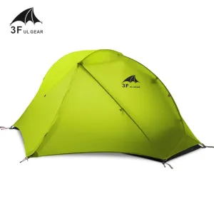 1 Person Tent Ultralight Oudoor 3F 3/4 Single 15D Professional Sturdy Dedicated assistance Season Camping UL GEAR