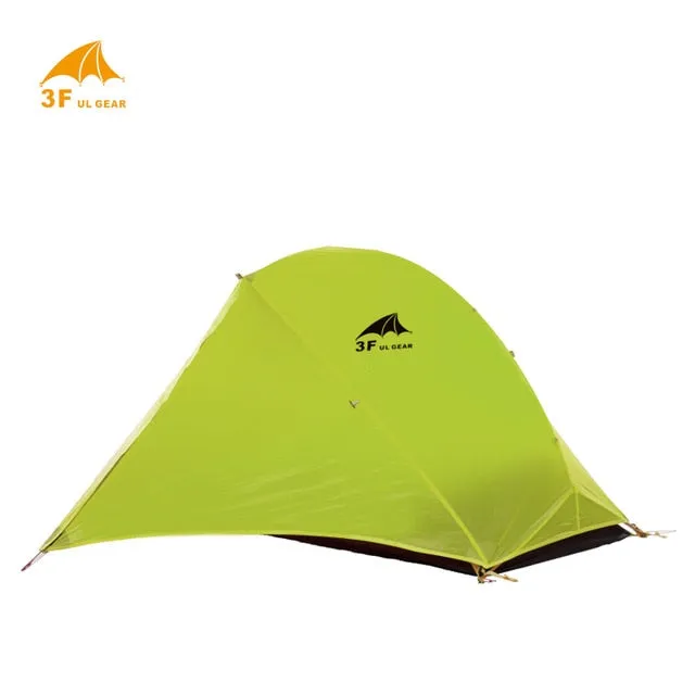 1 Person Tent Ultralight Oudoor 3F 3/4 Single 15D Professional Sturdy Dedicated assistance Season Camping UL GEAR