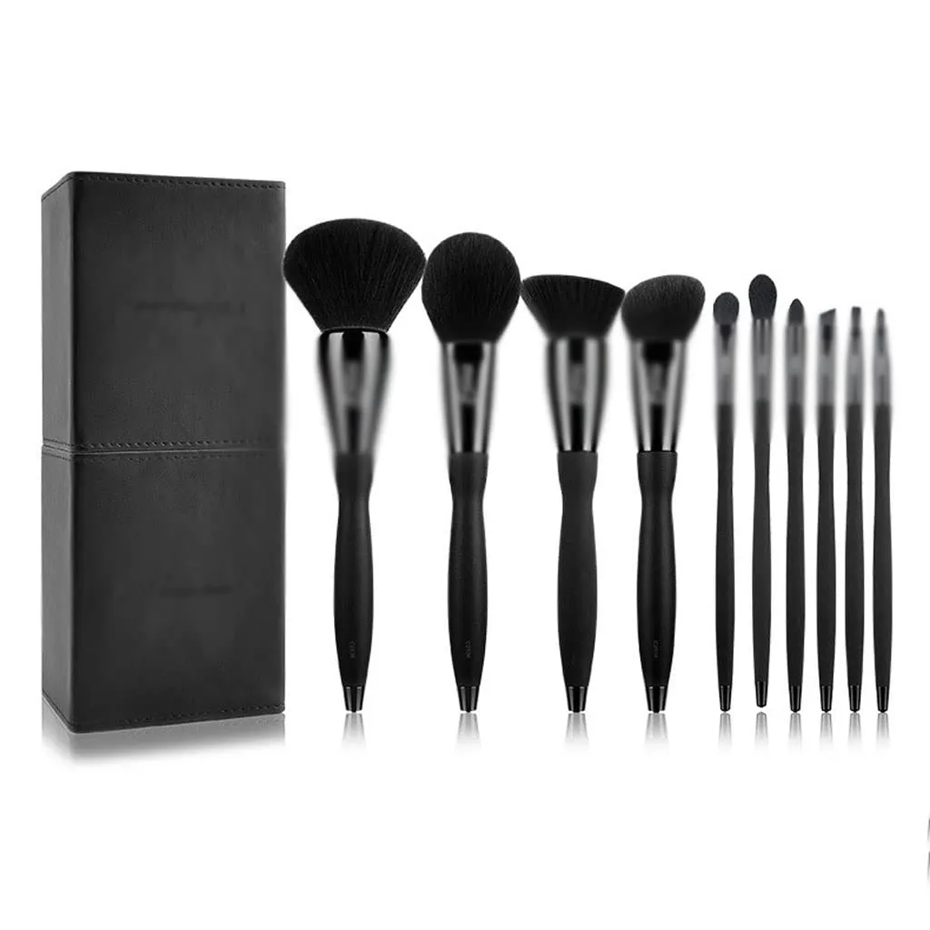 10 Makeup Brushes Set Barrel Full Set Of Makeup Tools Makeup Tools Makeup Brushes