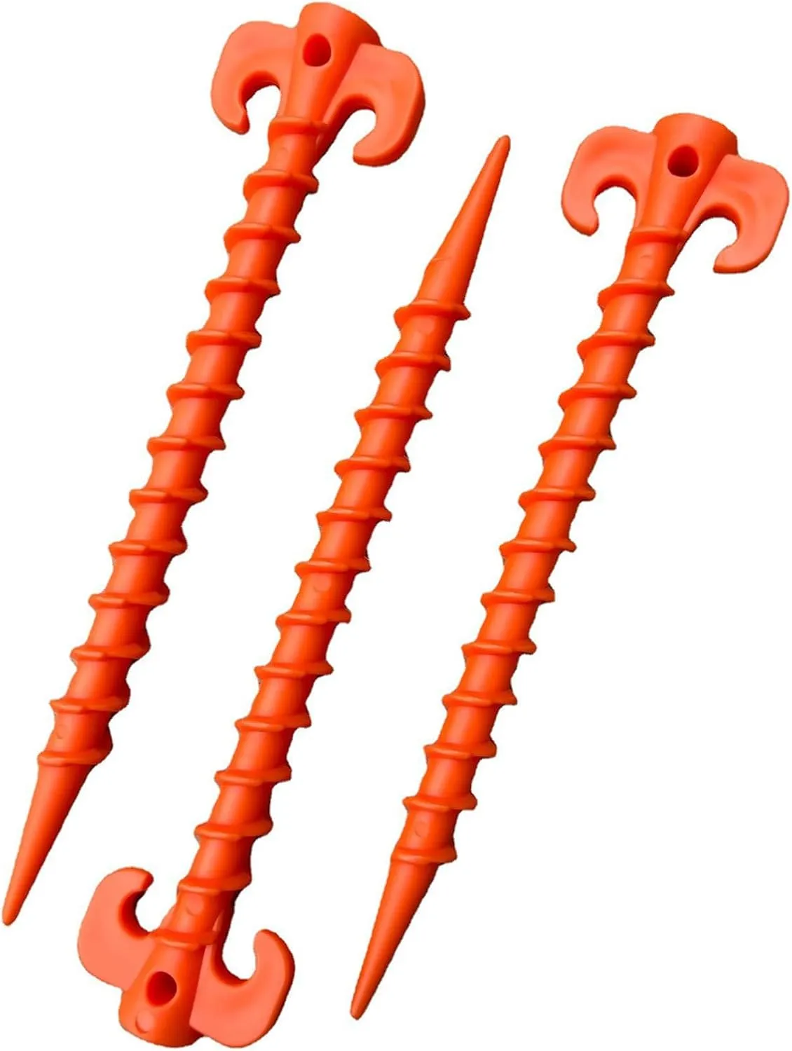 10Pcs Tent Pegs Heavy Duty Tent Nails for Fixing Camping Tent Rain Tarps Garden Awning Pegs for Outdoor