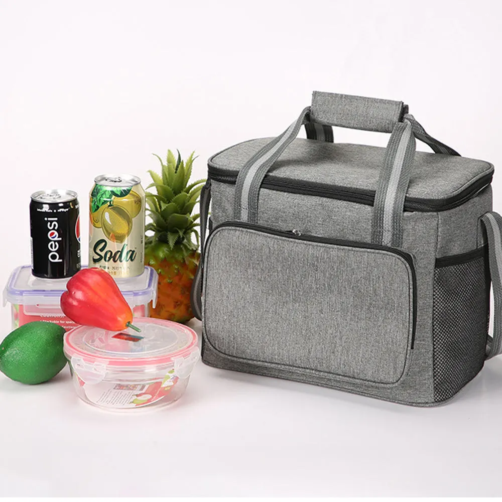 15L Insulated Lunch Bag Tote Bag