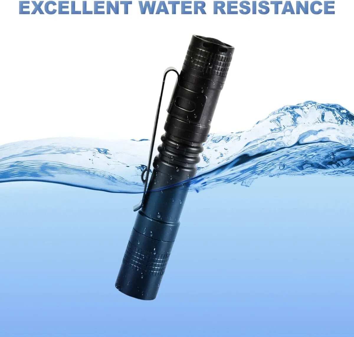 16 PCS LED Pen Light, Pocket Flashlight with Clip, Portable Mini Flashlight Handheld Pen Light for Emergency, Overhaul, Outdoor Camping
