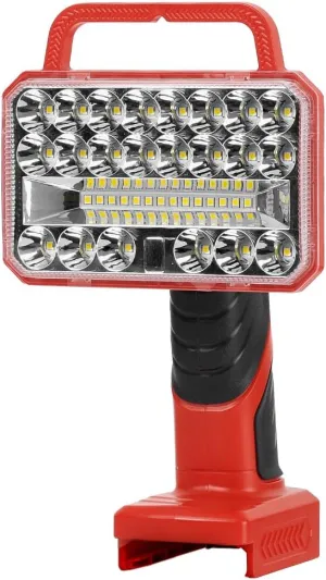 18W Cordless 2000LM LED Flashlight for Craftsman 20V Li-Ion Battery, Portable Handheld Work Light with USB Charging Port for Camping, Hiking, Fishing, Job Site, Indoor & Outdoor Use