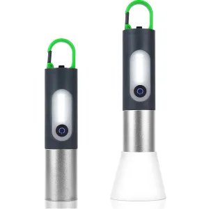 2 in 1 Rechargeable LED Camping & Flashlight