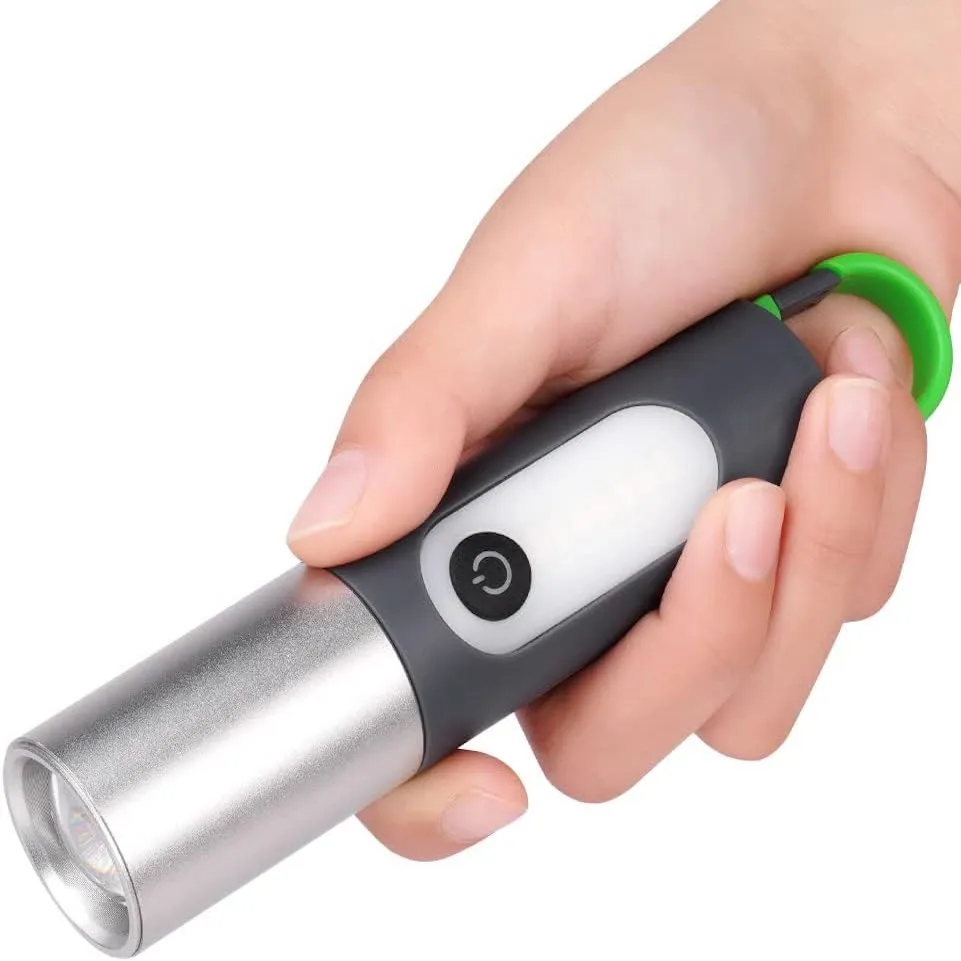 2 in 1 Rechargeable LED Camping & Flashlight