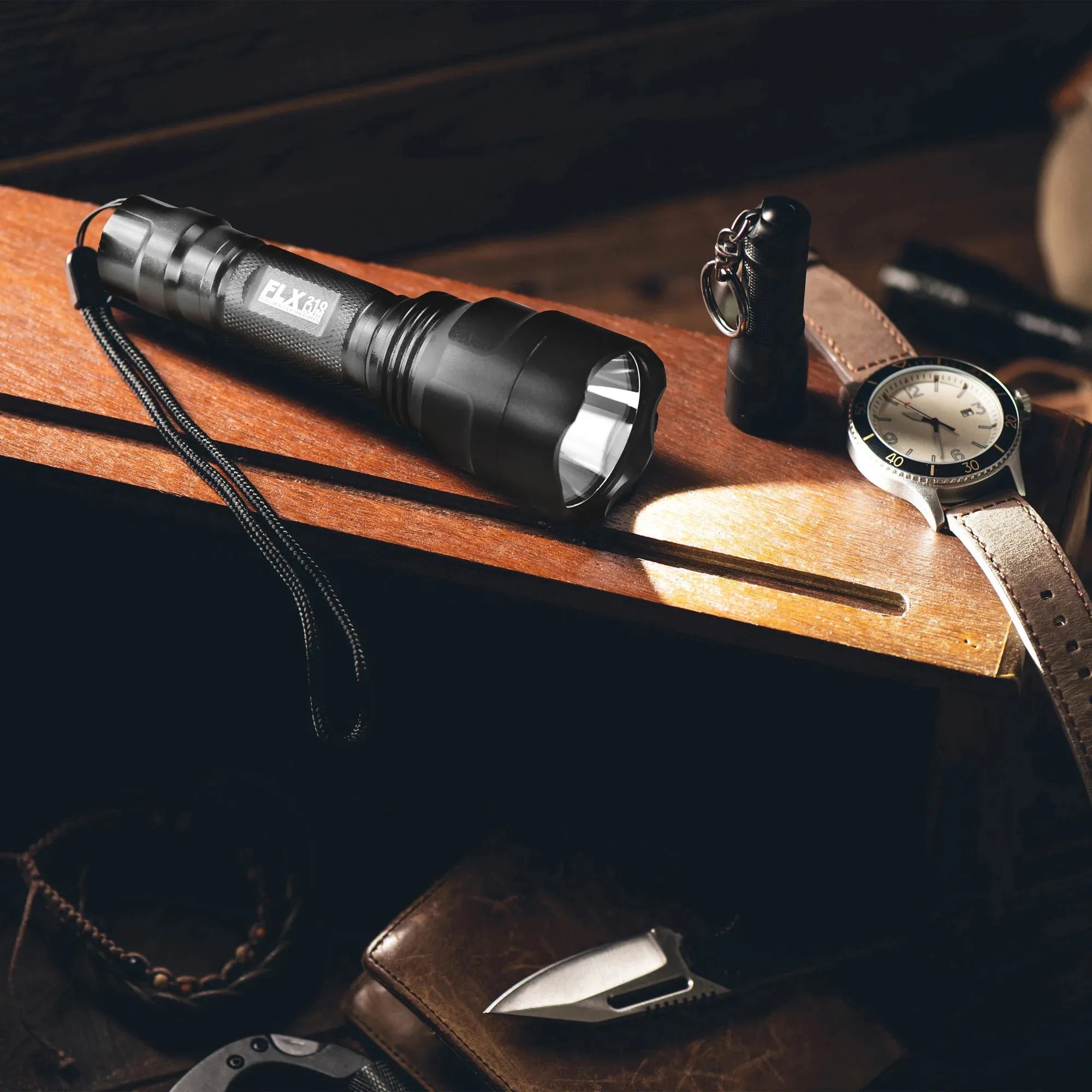 210 Lumen High Power LED Tactical Flashlight | BA11497