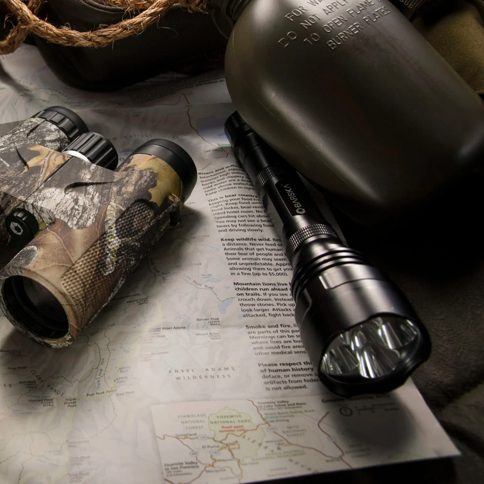 210 Lumen High Power LED Tactical Flashlight | BA11497