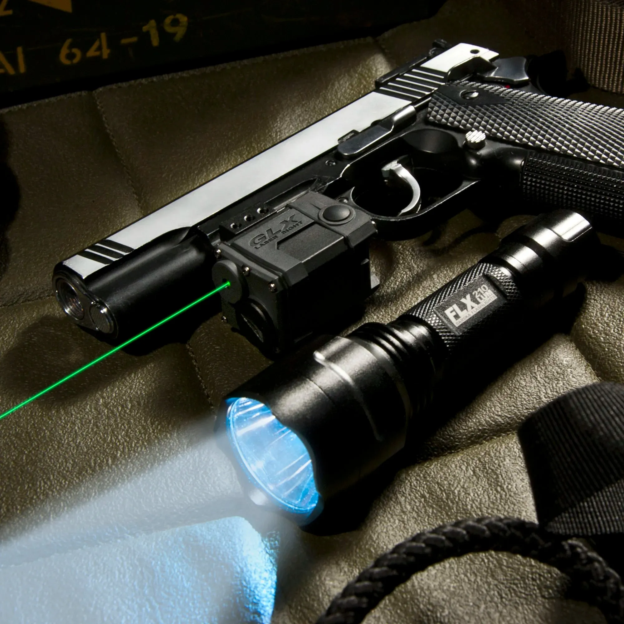 210 Lumen High Power LED Tactical Flashlight | BA11497