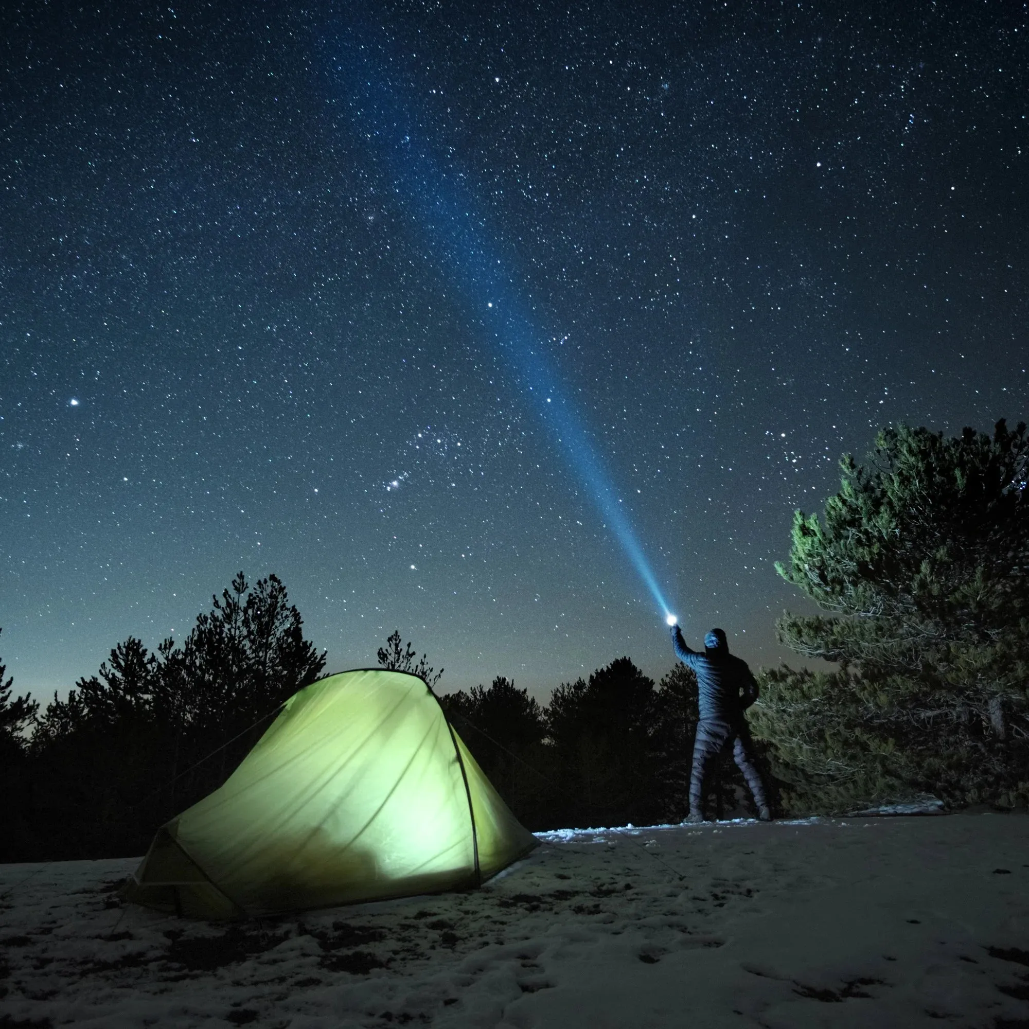 210 Lumen High Power LED Tactical Flashlight | BA11497