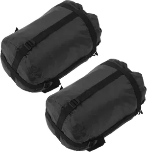 2Pcs Outdoor Camping Sleeping Bag Travel Adult Compression Storage Bag, Convenient Drawstring, Easy Carry Handle, Envelope Design for Clothing, with Sleeping Bag Compression Bag