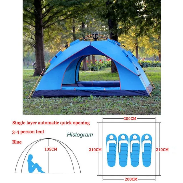 3-4 Automatic 5G-enabled Tent Quality High Smart Fully People