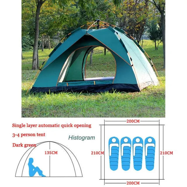 3-4 Automatic 5G-enabled Tent Quality High Smart Fully People