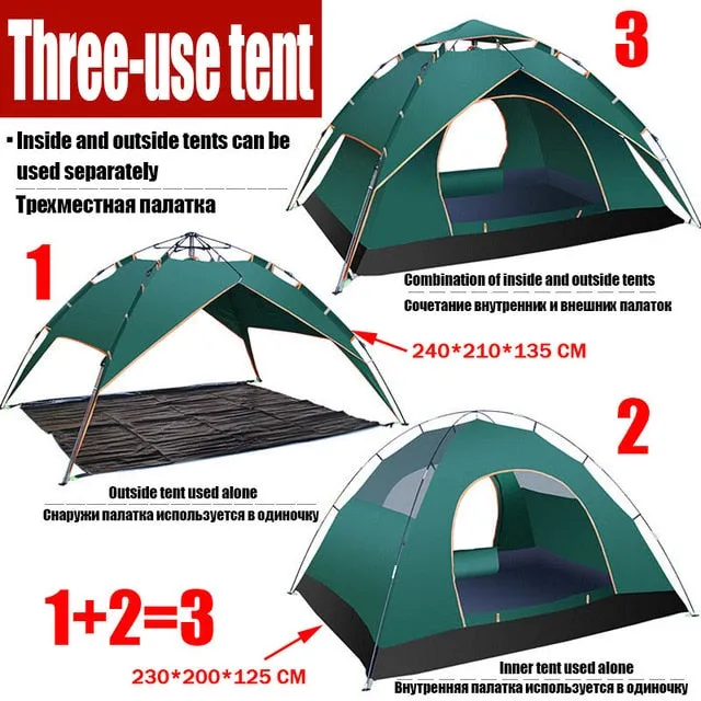 3-4 Automatic 5G-enabled Tent Quality High Smart Fully People