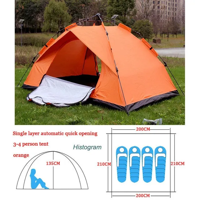 3-4 Automatic 5G-enabled Tent Quality High Smart Fully People