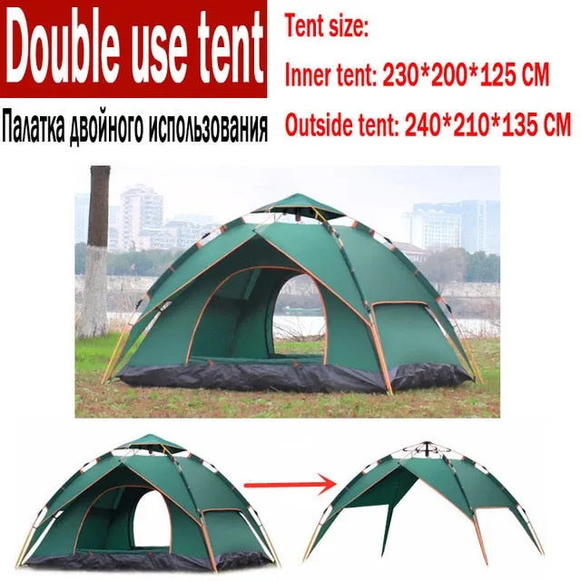 3-4 Automatic 5G-enabled Tent Quality High Smart Fully People