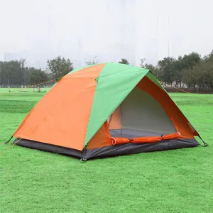 3-4 person outdoor hiking, waterproof, UV protection lightweight camping tent