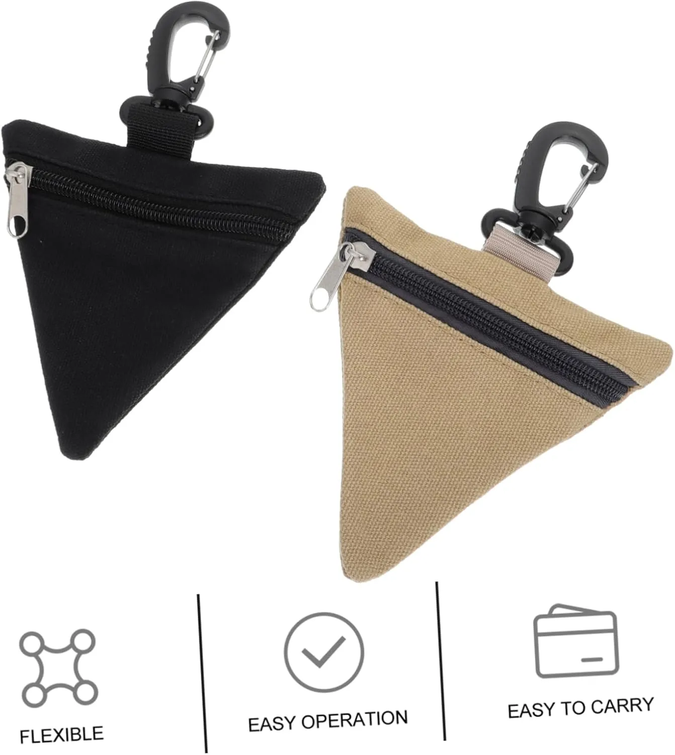 4 Pcs Fanny Pack Non-Woven Fabric Outdoor Bottle Bag