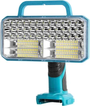 40W Cordless LED Flashlight for Makita 18V Lithium-ion Battery, 4200LM Handheld Work Light with USB Charger Port for Camping, Hiking, Climbing, Job Site, Indoor & Outdoor Use