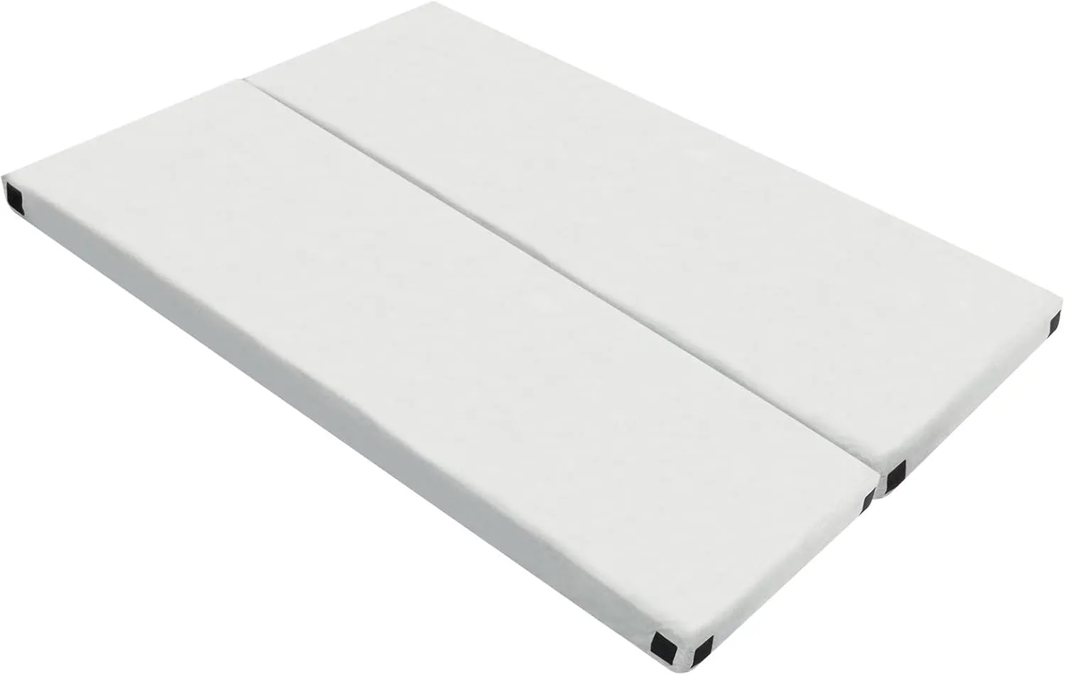 75 x 25 x 2.5in Memory Foam Short Plush Bed Grey Camping Mattress with Storage Bag