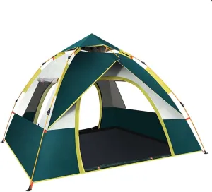 83x79x53 Inch Pop Up Tent for 3-4 People, Waterproof Dome Camping Tent, Portable Lightweight Family Instant Cabin with Carry Bag Hiking, Garden, Festivals & Outdoor
