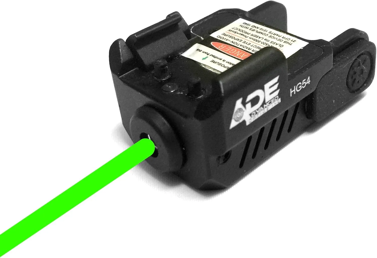 Ade Advanced Optics HG54G Green Strobe Laser Sight for Pistol – High-Visibility Laser for Glock, Rifle & Shotgun, Laser Combo for Enhanced Targeting