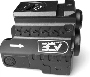 Ade Advanced Optics HG55 Strobe CLASS IIIa Laser Flashlight Combo Sight for Pistol Handgun, Green