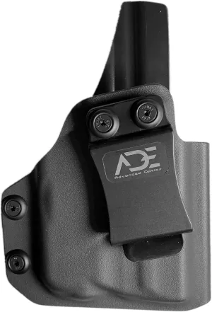ADE Advanced Optics IWB Holster for Glock 19 19X 23 32 45 -Compatible with Olight Baldr Mini - Optics Ready with red dot Space Compatible with Vortex Venom,Burris Fastire,Trijicon RMR,Holosun 407/507