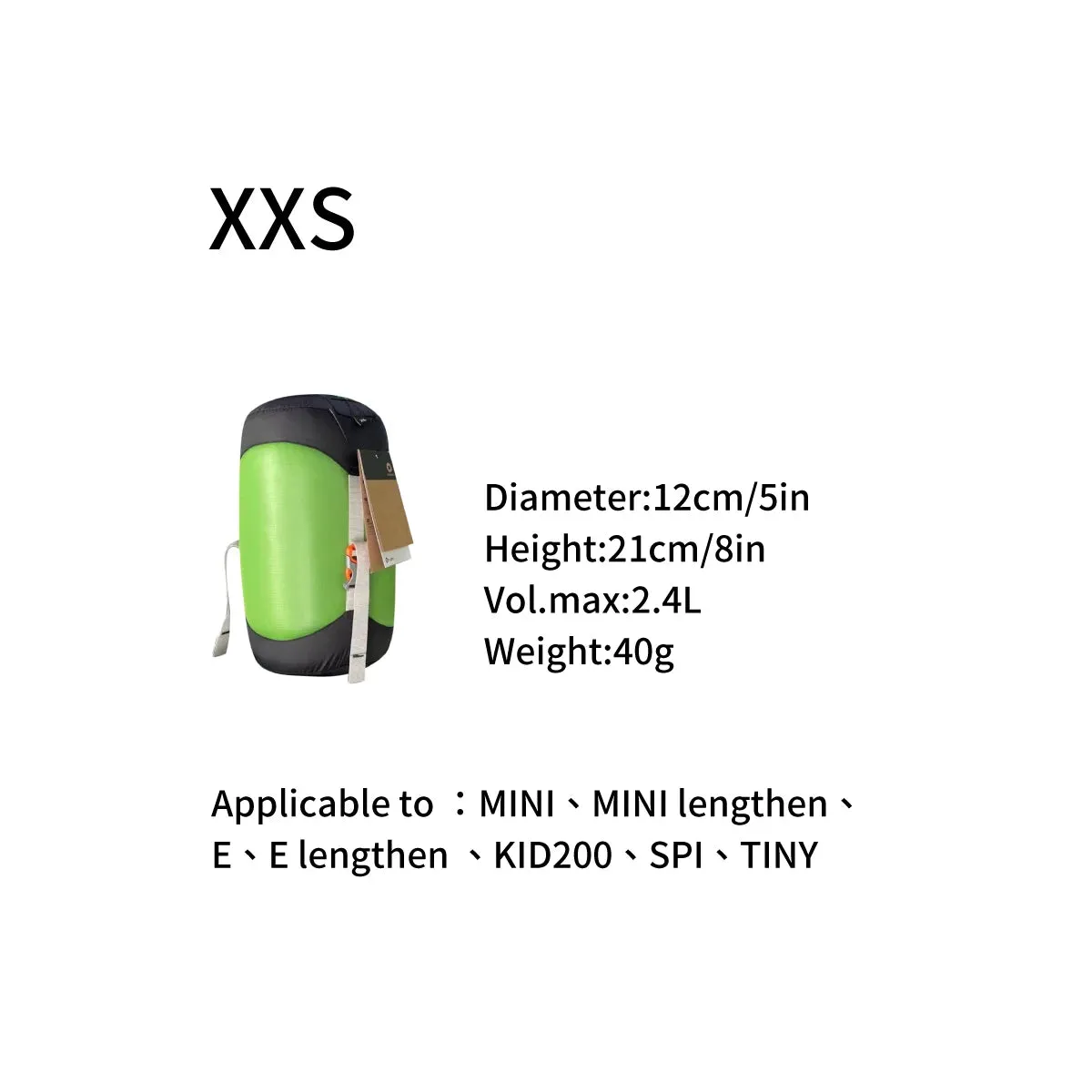AEGISMAX 6L 10L 20L 30L Compression Sack for Sleeping Bag Waterproof Stuff Sack Ultralight Nylon