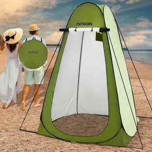 AOSION Privacy Shower Tent,Pop Up Changing Tent,Camp Bathroom Changing Dressing Room,Portable Toilet Tent with Carry Bag for Camping, Beach