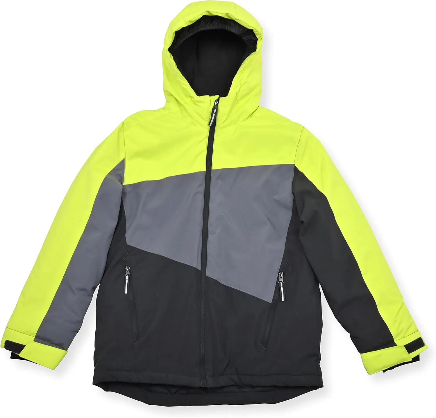 Arctic Quest Boys Windproof Water Resistant Insulated Hooded Warm Winter Snow And Ski Jacket Outdoor Coat
