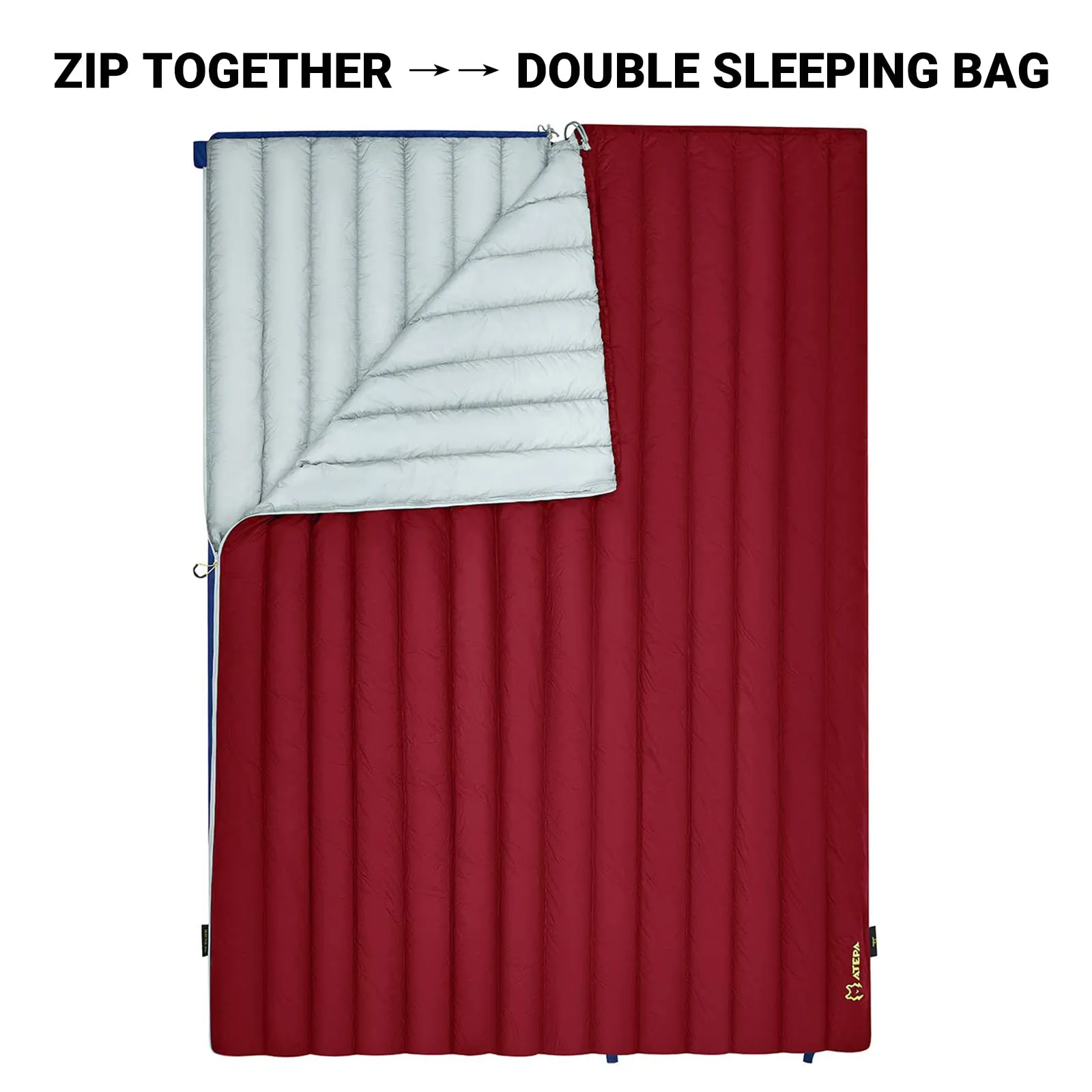 ATEPA SEATTLE 300 Down Envelope Sleeping Bag