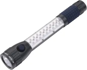 autoAlert 4-Way Roadside Emergency Tool with Ultra Bright LED Emergency Flashlight, High-Powered Work Light with Strong Magnetic Base, and High-Visibility Red Strobes (Batteries Included), 2nd Gen.