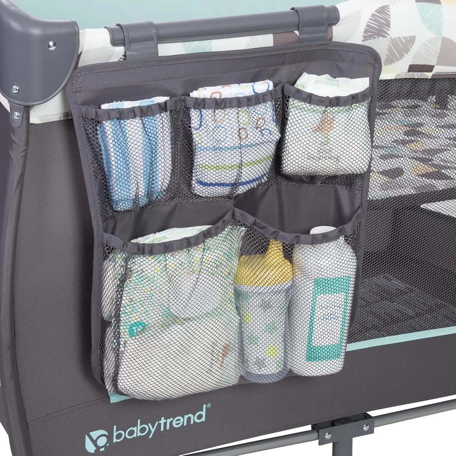 Baby Trend Trend-E Nursery Center® Playard, Doodle Dots