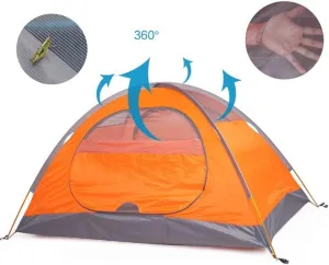 Backpacking Tent, Instant Pop Up Tent, 2-3 Person, Lightweight Camping Tent for Outdoor Hiking, Climbing, Travel Easy to Install, Durable, Easy to Carry