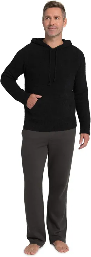 Barefoot Dreams CozyChic Men’s Pullover Hoodie, Light Sweater