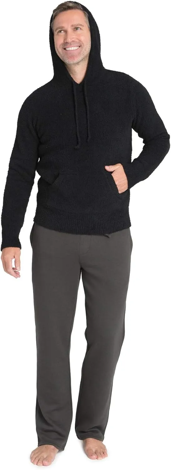 Barefoot Dreams CozyChic Men’s Pullover Hoodie, Light Sweater