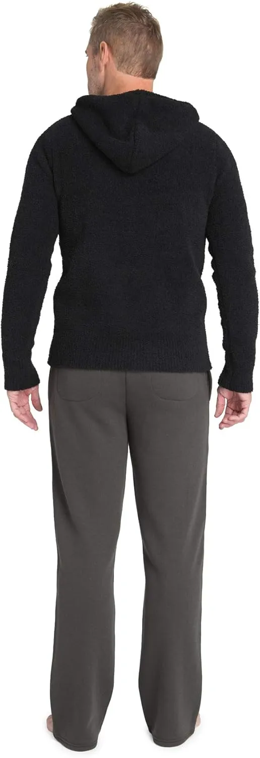 Barefoot Dreams CozyChic Men’s Pullover Hoodie, Light Sweater