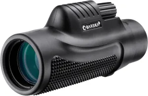 Barska Level 8x32 Monocular – Compact Waterproof Monocular for Hiking, Bird Watching, Camping – Rubber Armor, Multi-Coated, Pocket Size, Fogproof Optic for Outdoors
