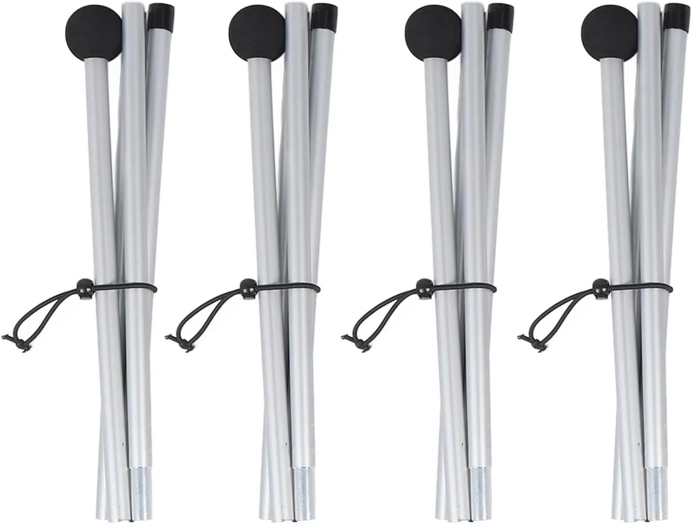 Beach Canopy, 4 Poles Beach Tent Sun Shelter Quick Setup with Carry Bag for Camping (210 * 200 * 150CM)