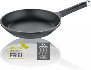 Berndes 20 cm Induction Frying Pan - Edition 100 - Small Frying Pan, Induction for All Types of Cookers, Non-Stick Coating, Cast Aluminium