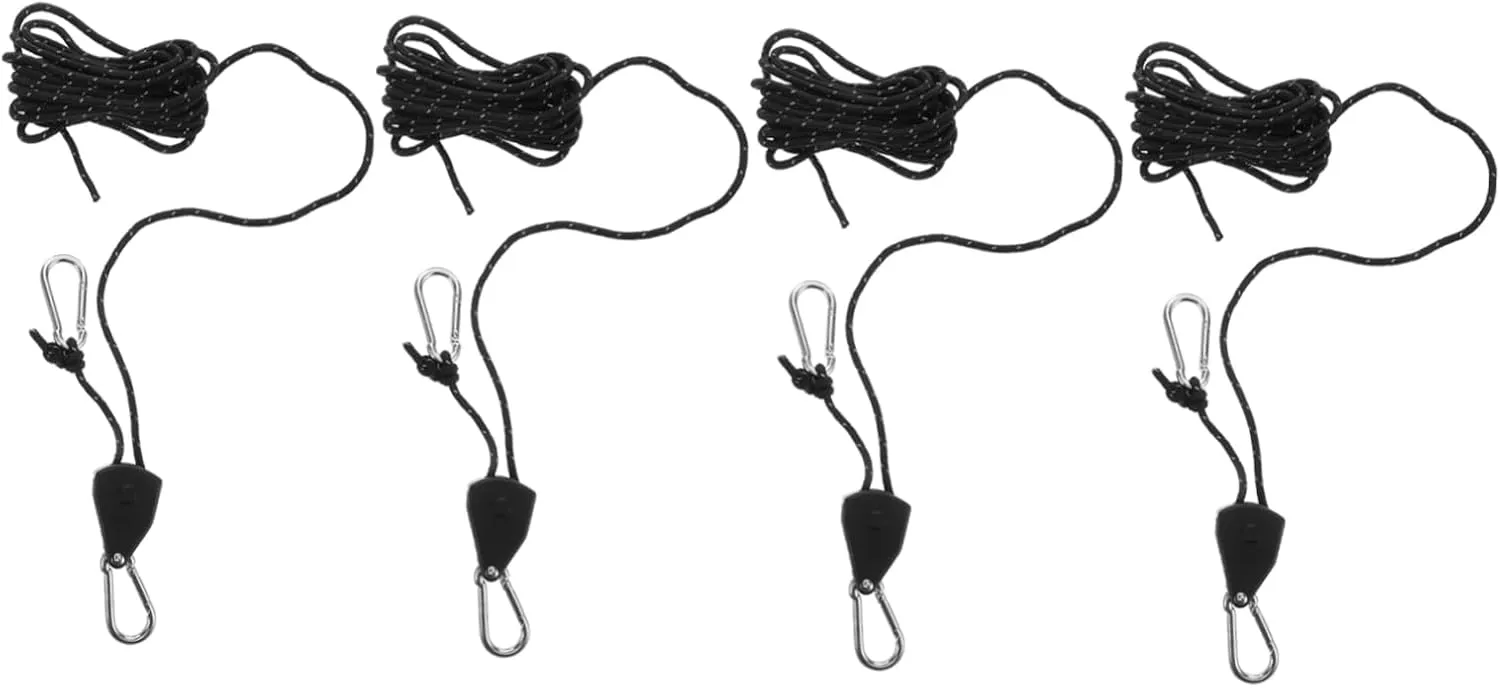 BESPORTBLE Ring Rope Tensioner Rope Tensioner Set Tent Stake Guy Line Tension Adjusters Camping