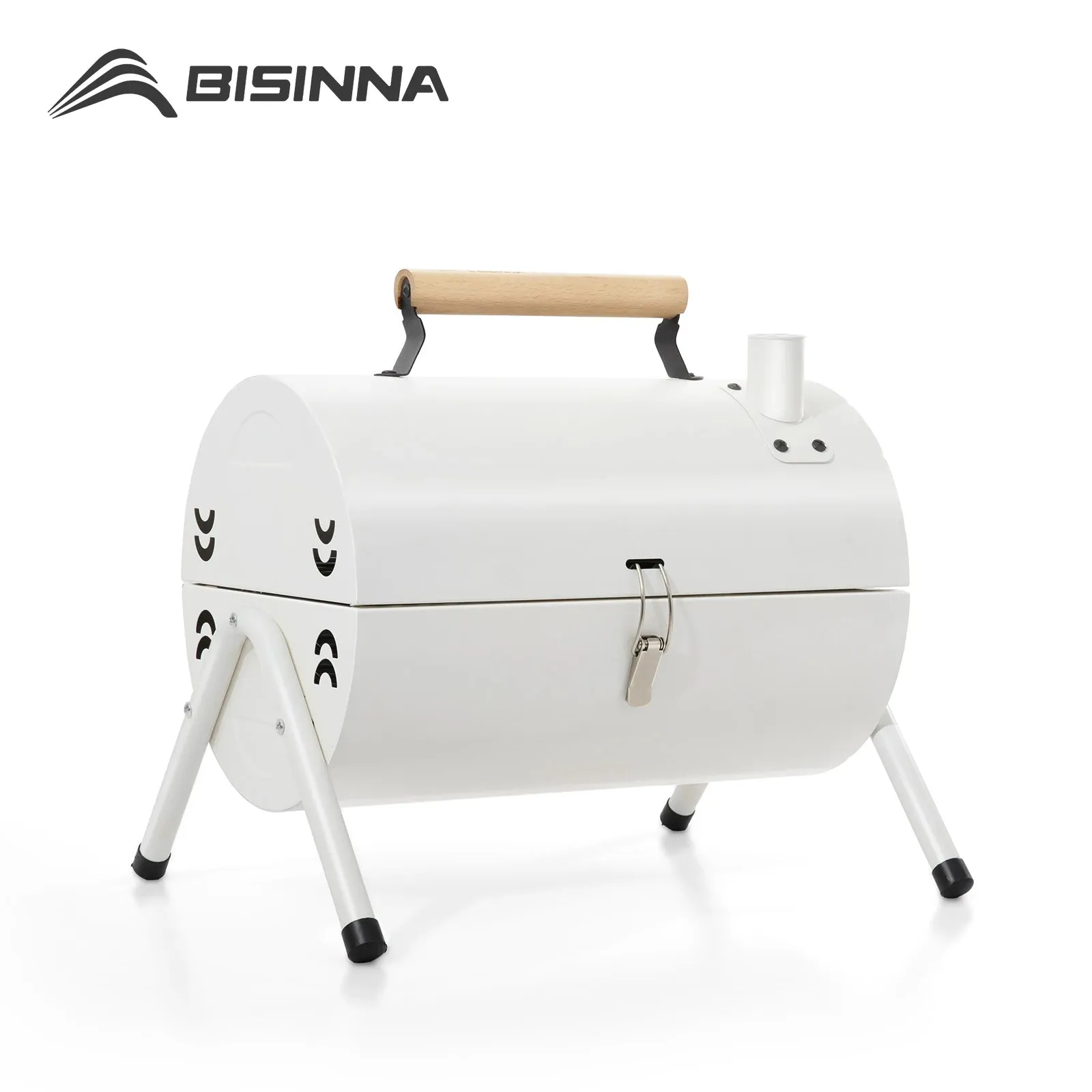 BISINNA Outdoor Multifunctional Portable Barbeque Stove Camping BBQ Charcoal Grill With Dual Side Camping Supplies
