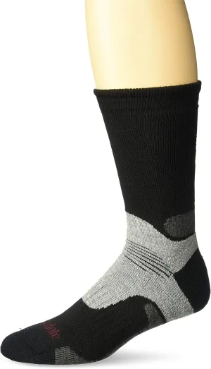 Bridgedale Men's Hike Midweight Boot Height - Merino Endurance Socks, Black, Medium