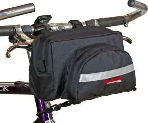 Bushwhacker Durango Bicycle Handlebar Bag – Front Pack for Cycling with Tool Pouch Holder and Carrier Storage – Perfect for Cycling Accessories, Commute, and Bike Touring