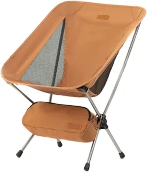 Camping Chair Folding Chairs Lawn Chairs Ultralight Backpack Camping Chair Travel Hiking Foldable Portable Outdoor Beach Backpack Seat, Breathable Double-Sided Mesh Folding Chair Camp Chair Moon Chair