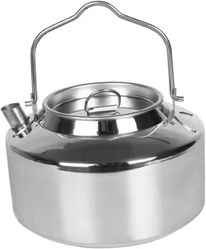 Camping Kettle Portable Coffee Pot Outdoor Stovetop Kettle Large Capacity