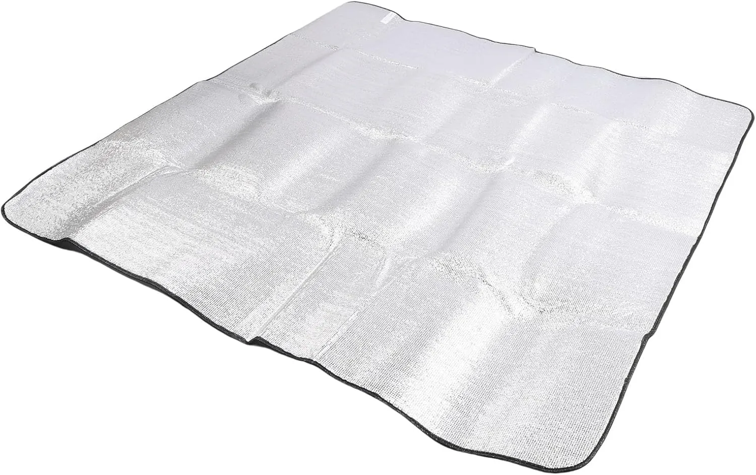 Camping Mat, Double Sided Aluminum Foil Foam Pad, MoistureProof Water Proof and Insulating Picnic Mat, Sleeping Tent Thermal Blanket for Outdoor, 78.7 x 78.7 in