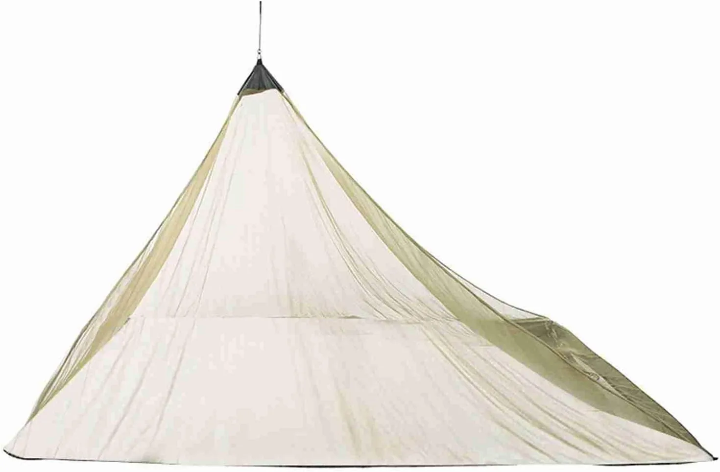 Camping Mosquito Net Bed Compact and Lightweight Mesh Tent for Camping Hiking Triangular Outdoors Bug Net with Carry Bag for Single Use