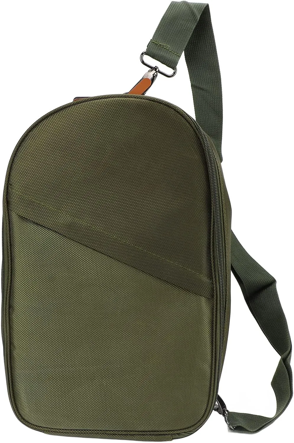 Camping Organizer, Portable Compact Camping Storage Bag Camping Bag with Shoulder Strap for Camping BBQ (OD Green)